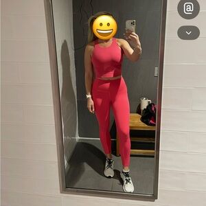 Lululemon Athletica Pink Leggings Set